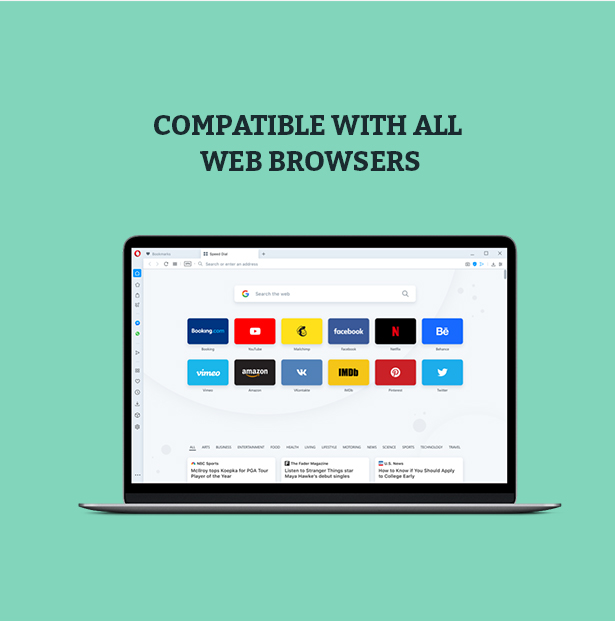 Compatible With All Web Browsers