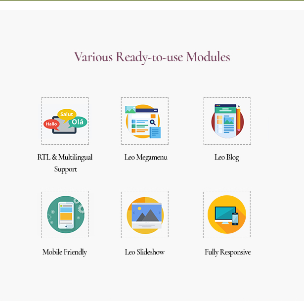 F11: Integrated with numerous Ready-to-use Modules