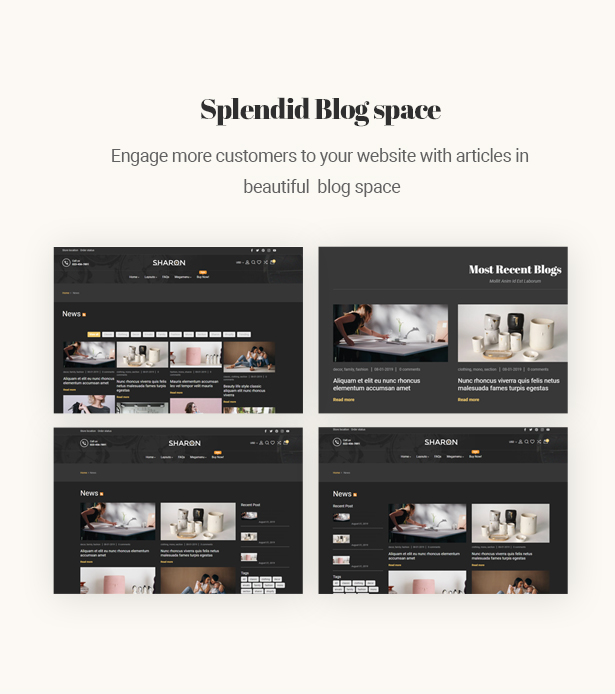 Splendid Blog space