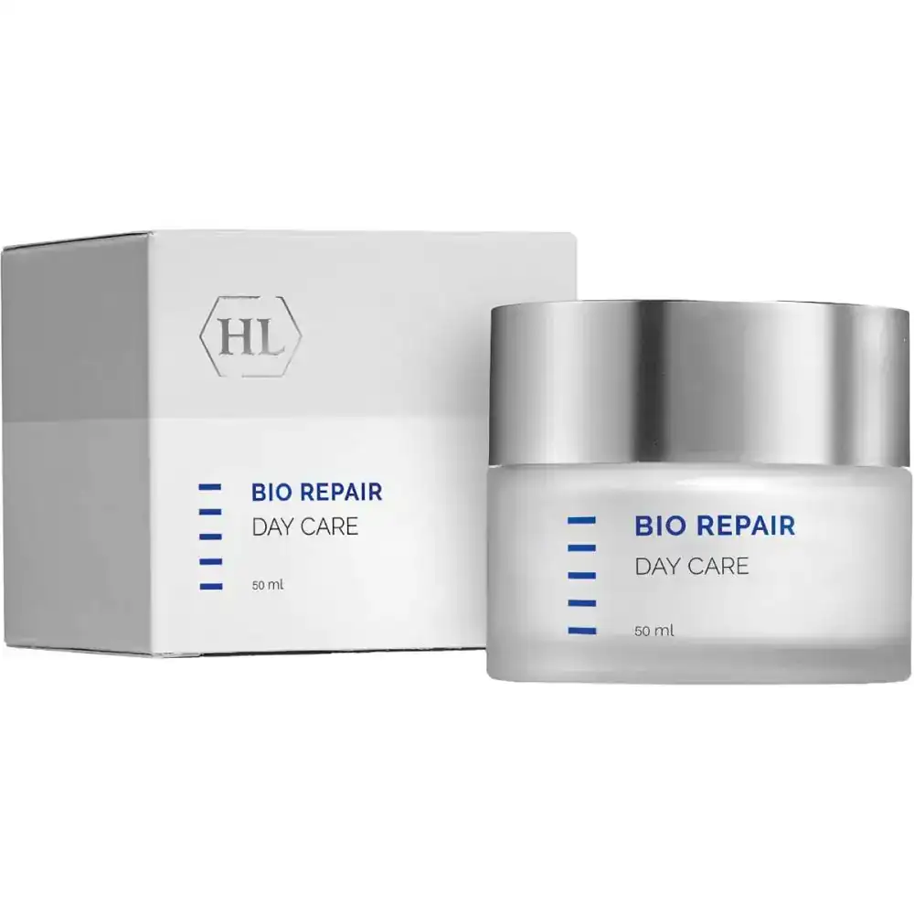 Денний крем для відновлення і захисту чутливої шкіри з куперозом Holy Land Bio Repair Day Care 