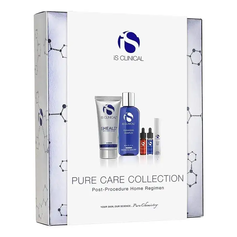 IS CLINICAL Pure Care Collection Post-Procedure Home Regimen Пост-процедурний домашній догляд
