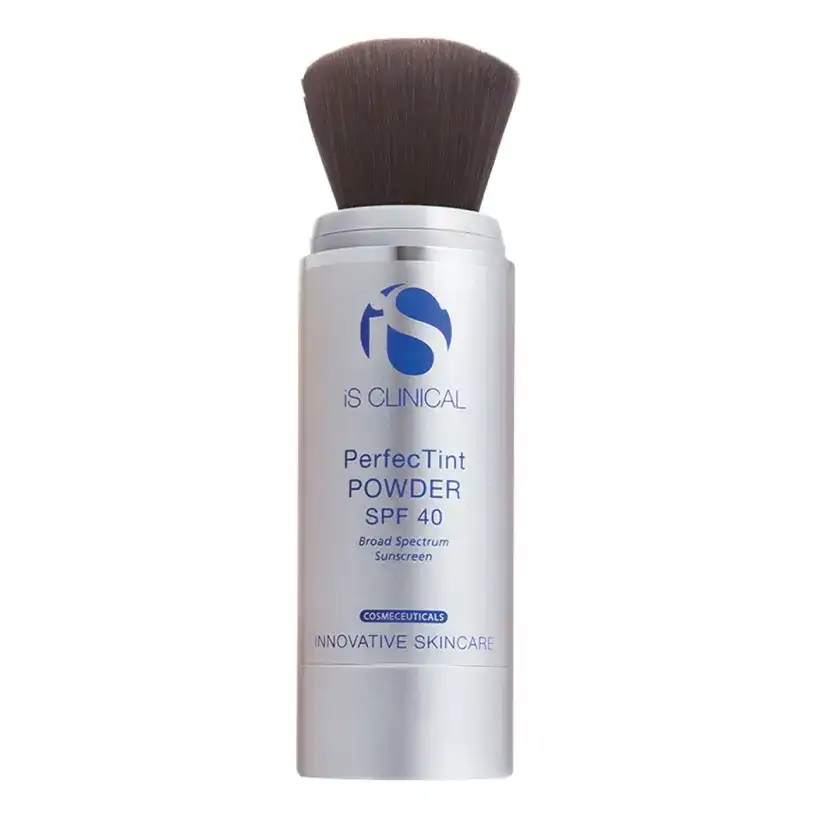IS CLINICAL PerfecTint Powder SPF 40 Сонцезахисна пудра з ультрам'якою щіточкою