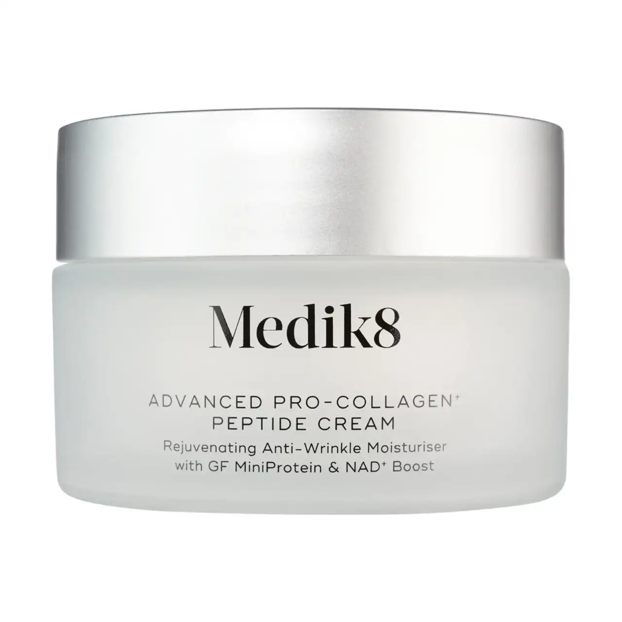 ADVANCED PRO-COLLAGEN+ PEPTIDE CREAM Омолоджувальний зволожувальний крем від зморшок із фактором росту MiniProtein™ та бустером довголіття NAD+