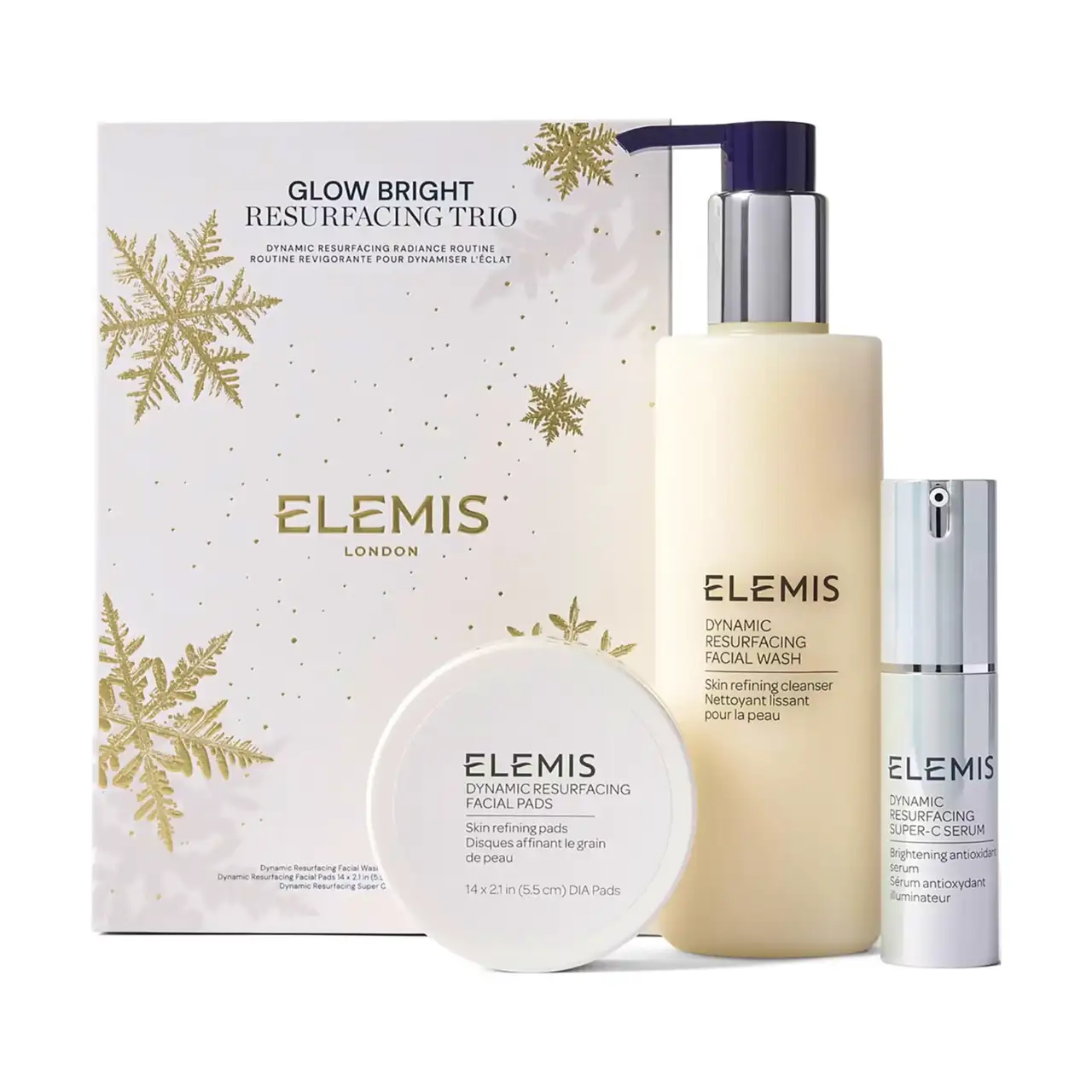 Glow Bright Resurfacing Trio Тріо для очищення, зволоження та сяйва шкіри