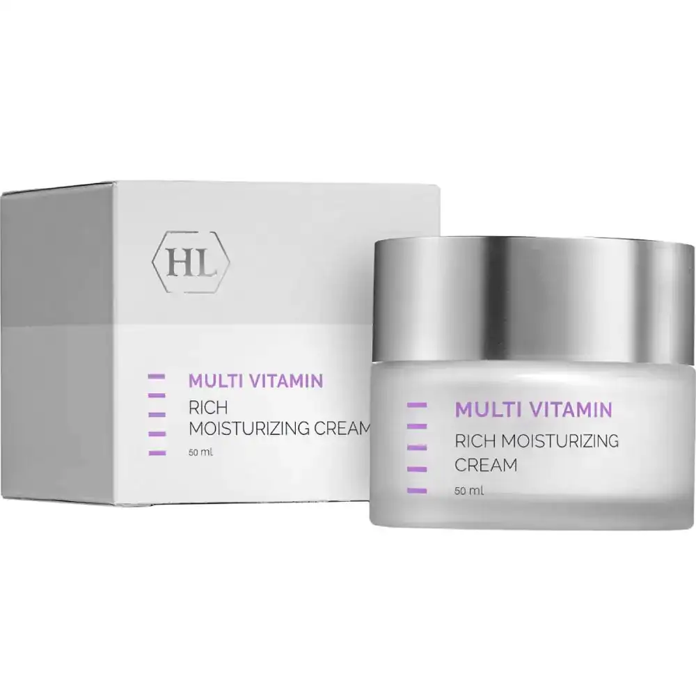 Крем з вітамінами для живлення та зволоження шкіри Holy Land Multi Vitamin Rich Moisturizing Cream 50 мл