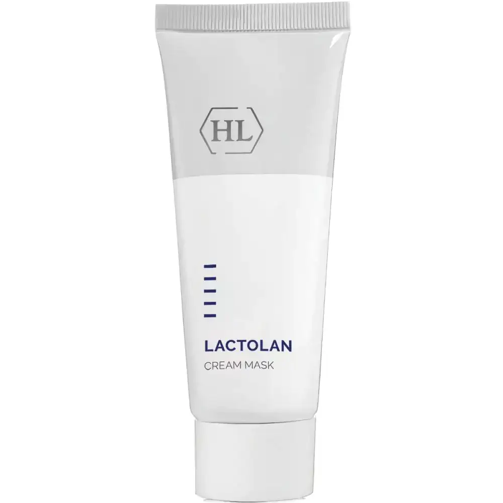 Крем-маска для живлення та зволоження всіх типів шкіри Holy Land Lactolan Cream Mask 70 мл