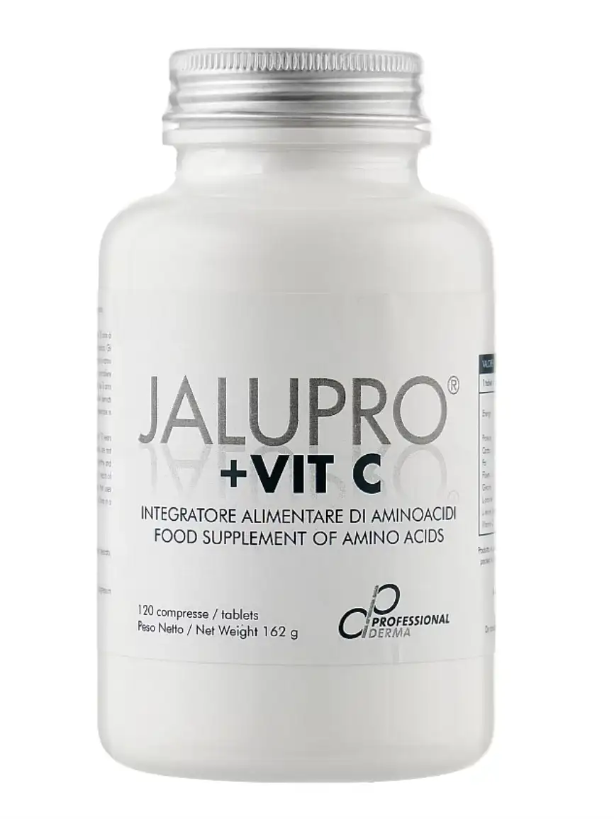 Колагеностимулююча добавка JALUPRO Food Supplement + VIT C з вітаміном С