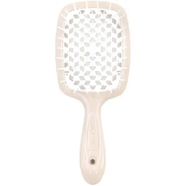 Janeke Superbrush The Original Powder & White Small 17 см Щітка для волосся «пудрова з білим»