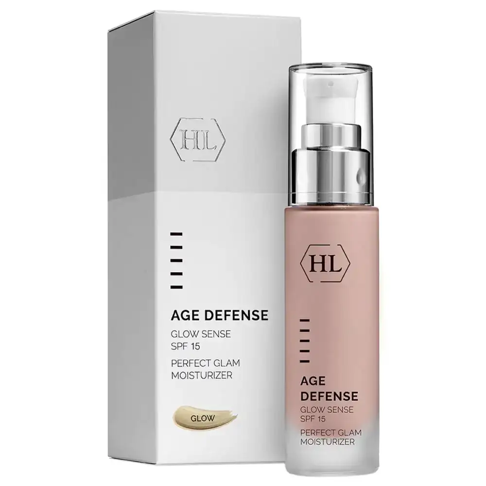 Зволожувальний крем з декор ефектом spf 15 Holy Land Age Defense Glow Sense SPF 15 50 мл