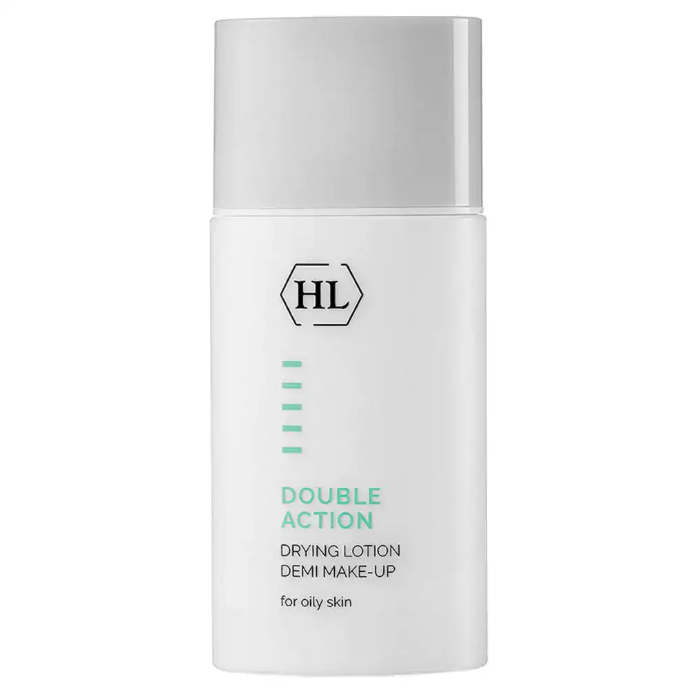 Підсушуючий лосьйон з тоном для жирної шкіри Holy Land Double Action Drying Lotion Demi Make-Up 30 мл