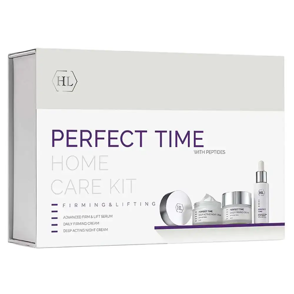 Сироватка 30 мл + денний крем 50 мл + нічний крем 50 мл з ліпопептидами Holy Land Perfect Time Kit набір