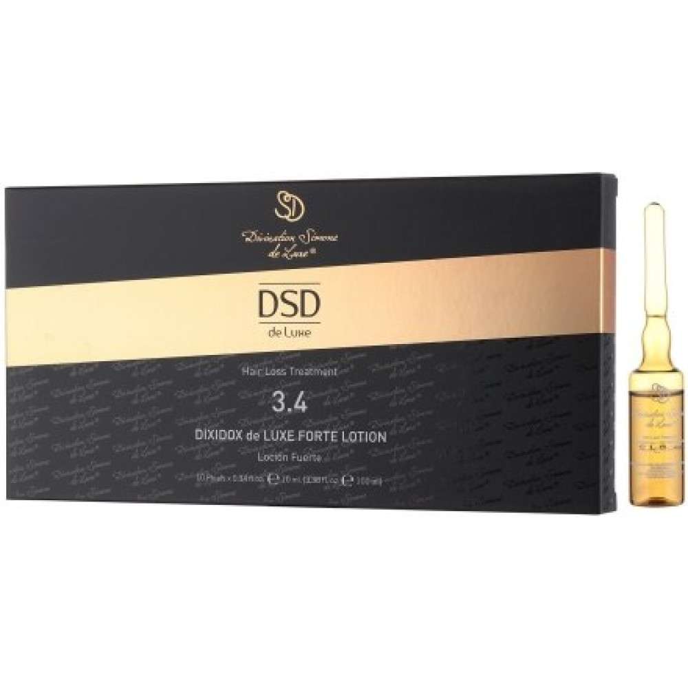 Ампули для зниження випадання та стимуляції росту волосся - DSD de Luxe Hair Loss Treatment 3.4 Dixidox Forte Lotion