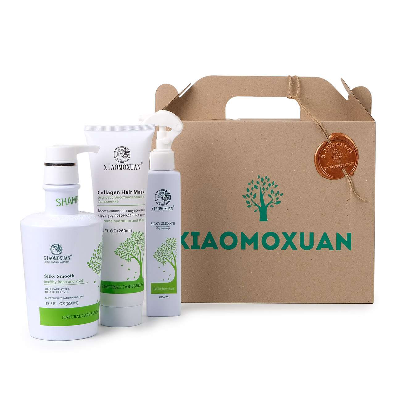 Подарунковий набір для відновлення волосся XIAOMOXUAN №4