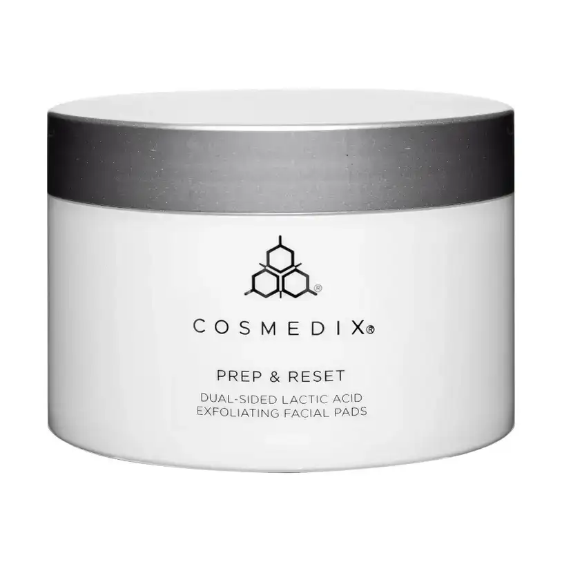 Двосторонні Ексфолювальні Пади з Молочною Кислотою Cosmedix Prep & Reset 25 шт