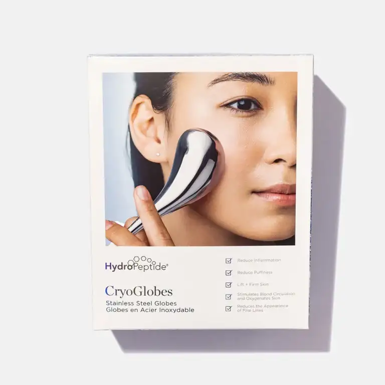 Cryoglobes – Кріосфери для обличчя з нержавіючої сталі
