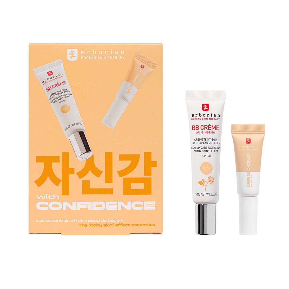 Набір Erborian BB Crème x Super BB Concealer - Nude