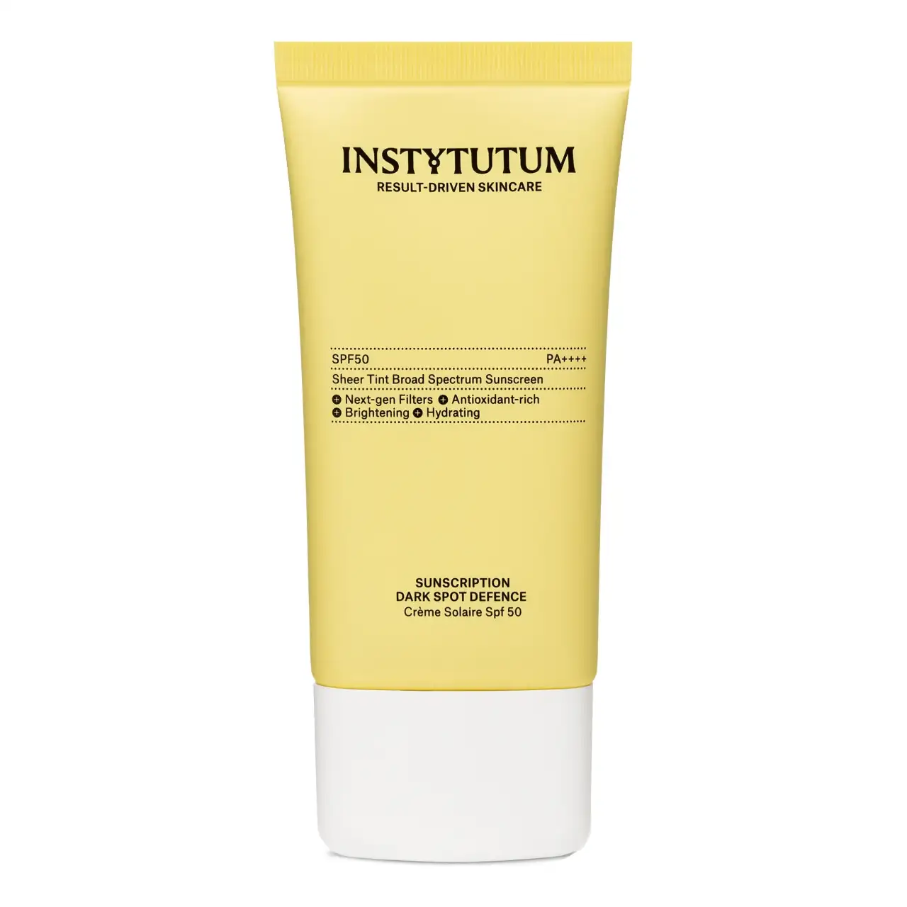 INSTYTUTUM Sunscription Dark Spot Defence SPF 50 Сонцезахисний крем 3-в-1