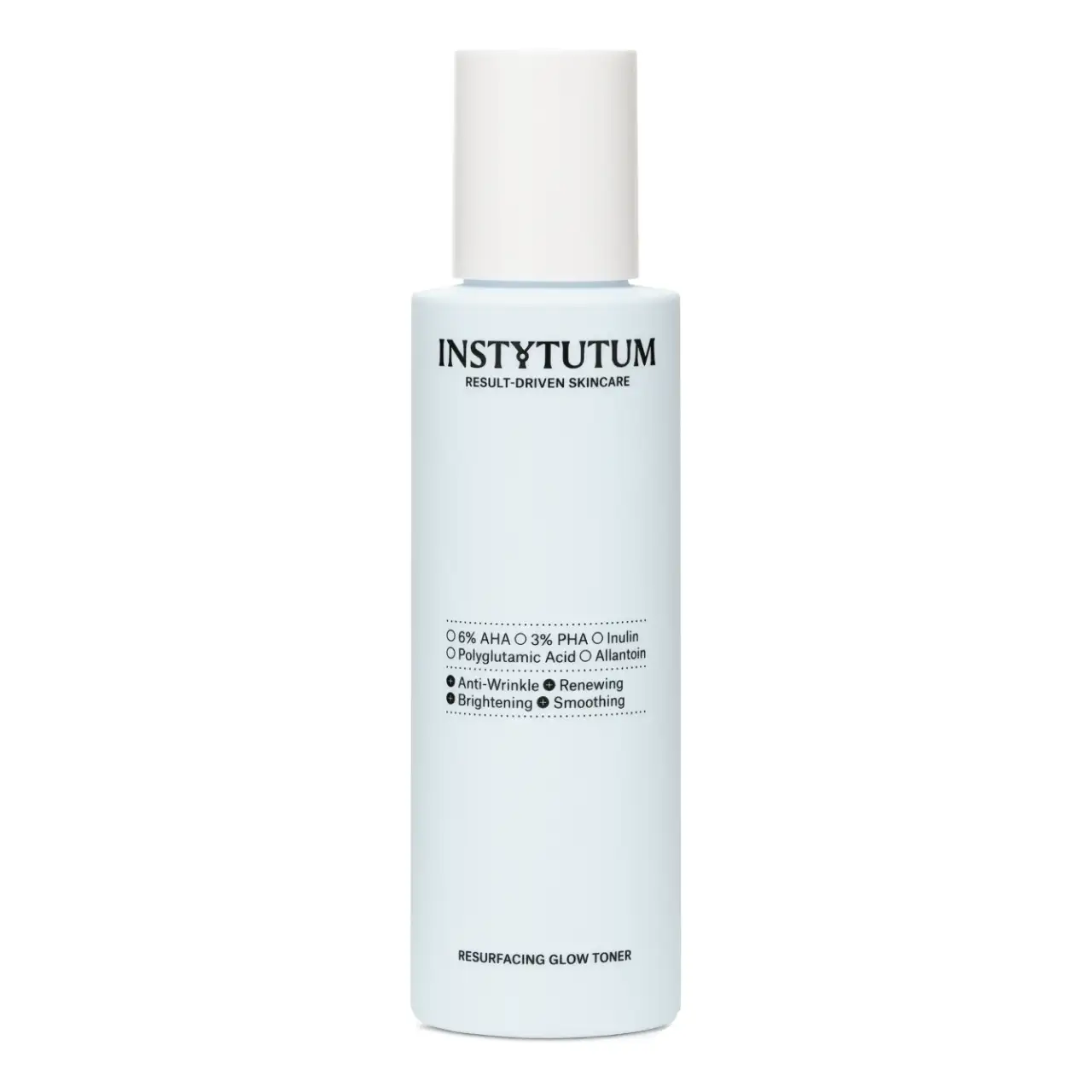 INSTYTUTUM Resurfacing Glow Toner Тонер з AHA та PHA кислотами для оновлення та вирівнювання тону шкіри