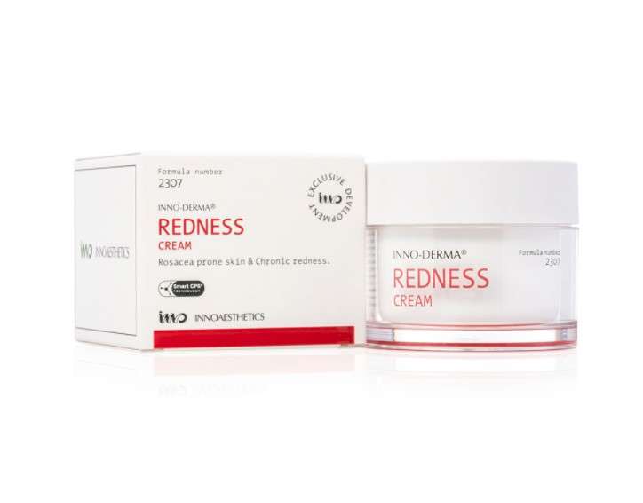 Redness Cream Innoaesthetics Зволожуючий крем для чутливої шкіри обличчя, схильної до почервоніння