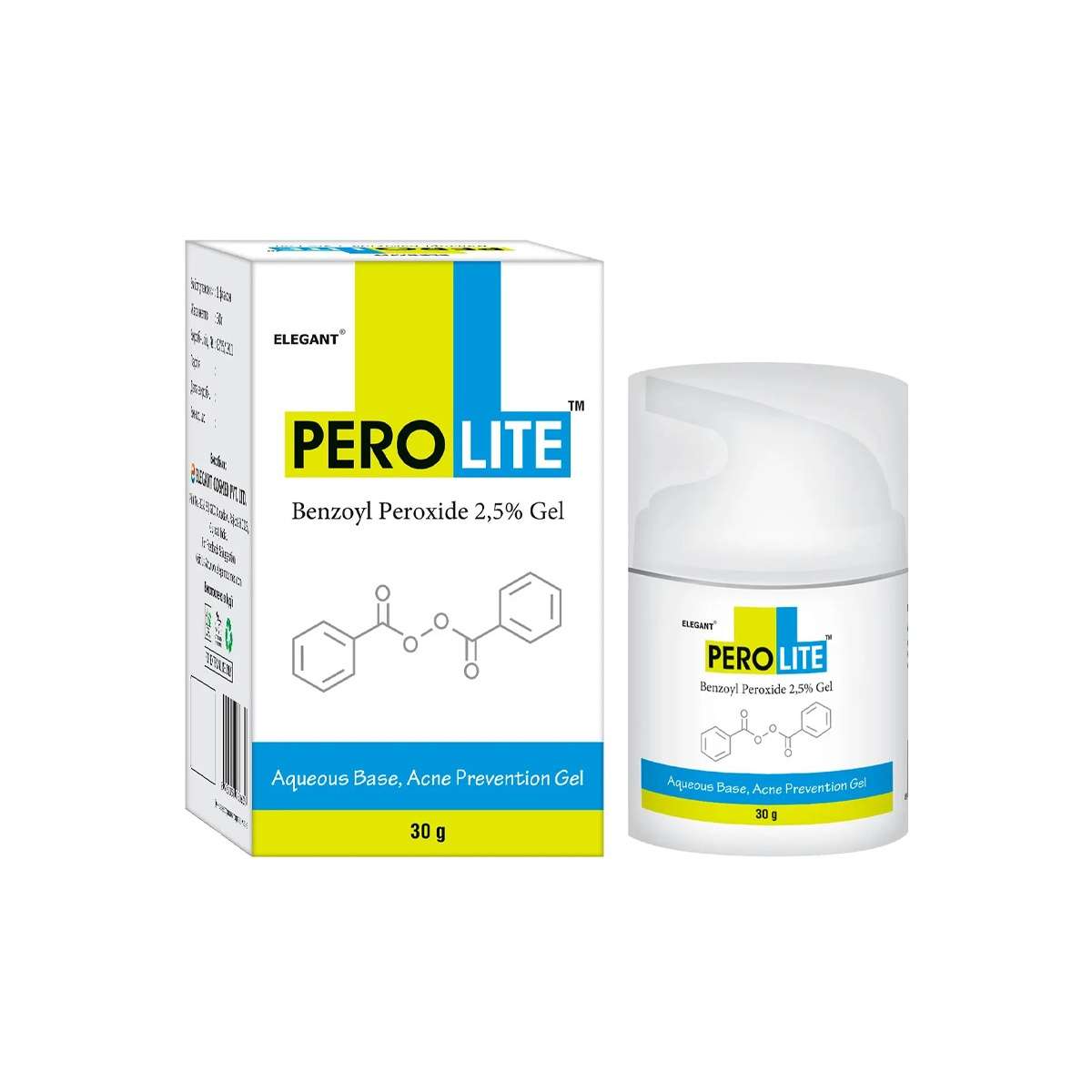 Perolite Gel 2.5% - Гель для боротьби з акне