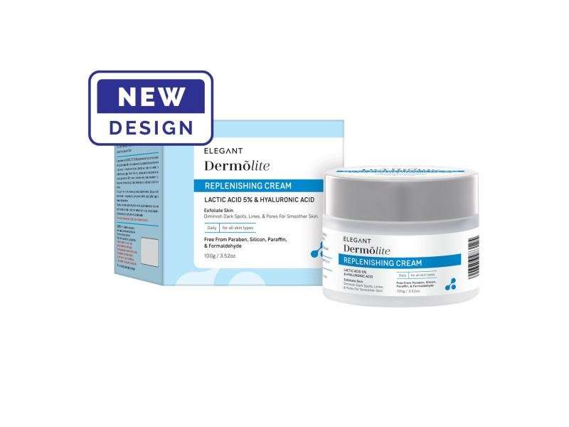 Відновлюючий крем Дермолайт з молочною, гіалуроновою кислотою та сечовиною