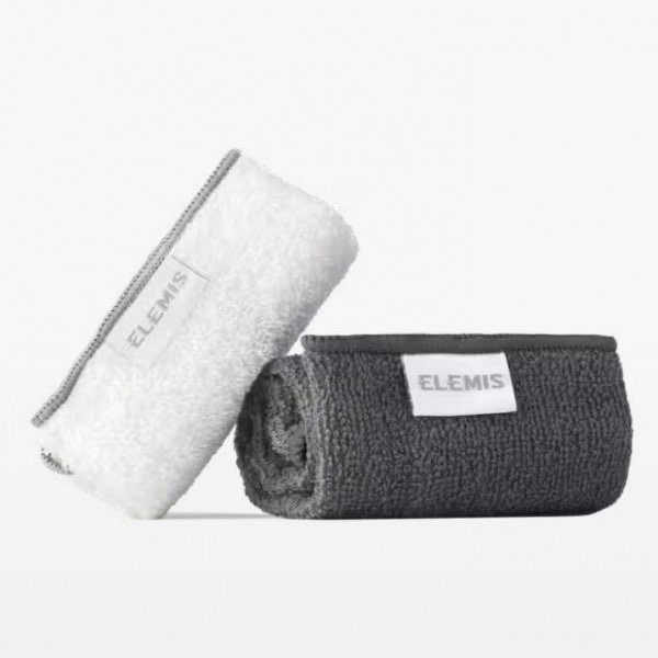 ELEMIS Cleansing Cloth Duo in ZIP Lock Bag - Набір з 2-х махрових рушничків для вмивання