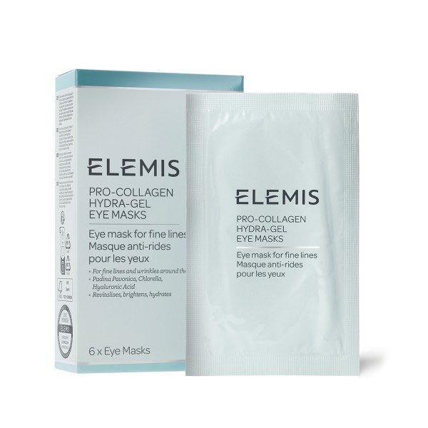ELEMIS Pro-Collagen Hydra-Gel Eye Masks - Ліфтинг-патчі для контуру очей, 6 пар