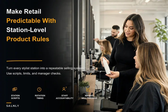 Make retail predictable: a station-level system to turn product displays into repeatable sales