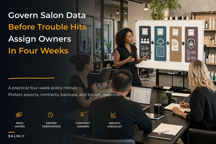 Salon data governance policy owners can implement in weeks