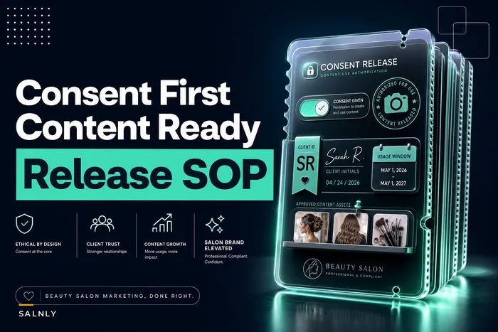 Salon social‑media consent & release SOP for client photos and collaborations