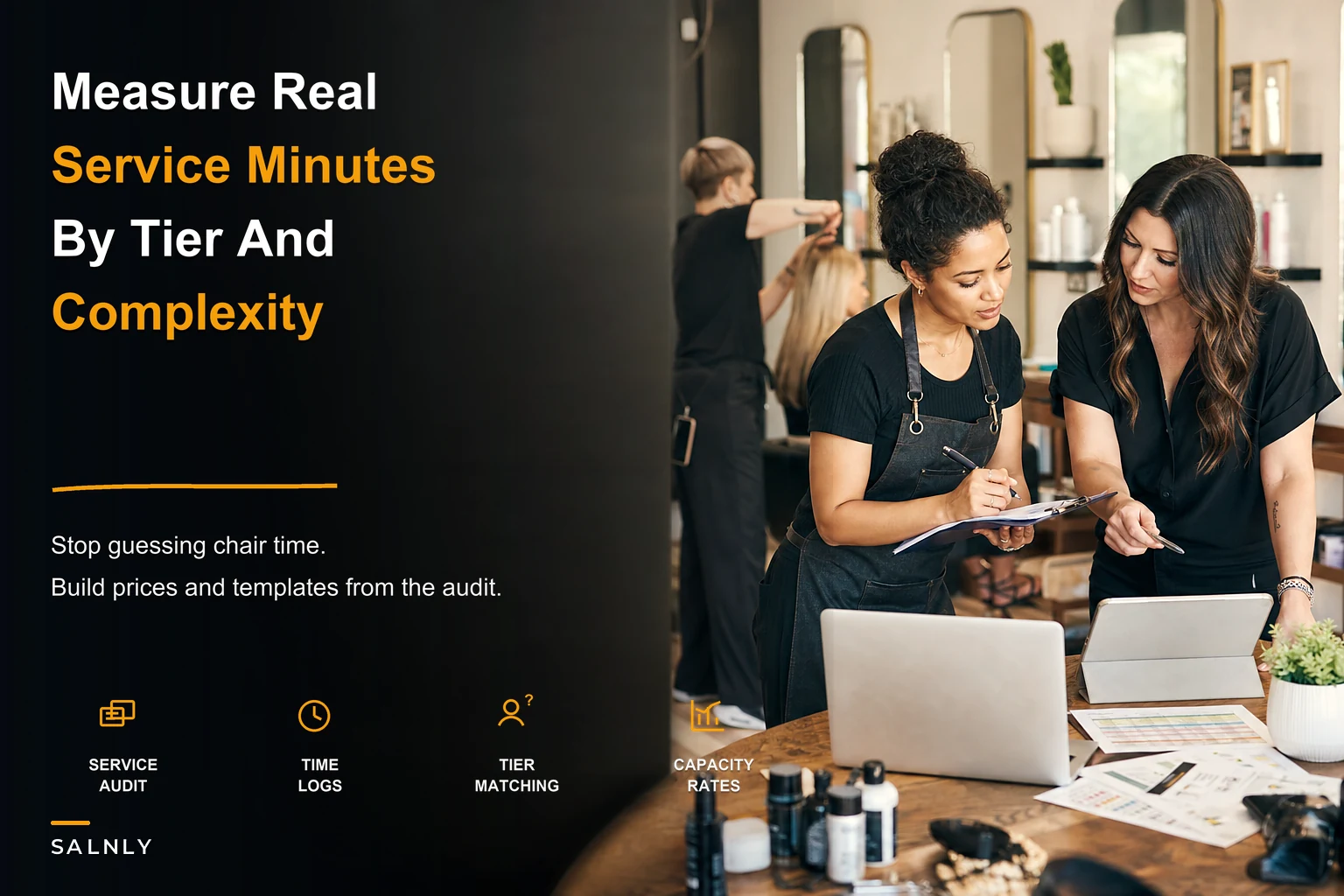 Stop overbooked chairs and empty hours: an audit-driven service menu & capacity rulebook