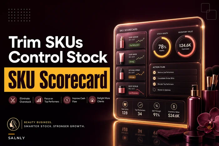 Supplier scorecard & SKU rationalization for salons: quarterly audits, vendor KPIs and par-level rules