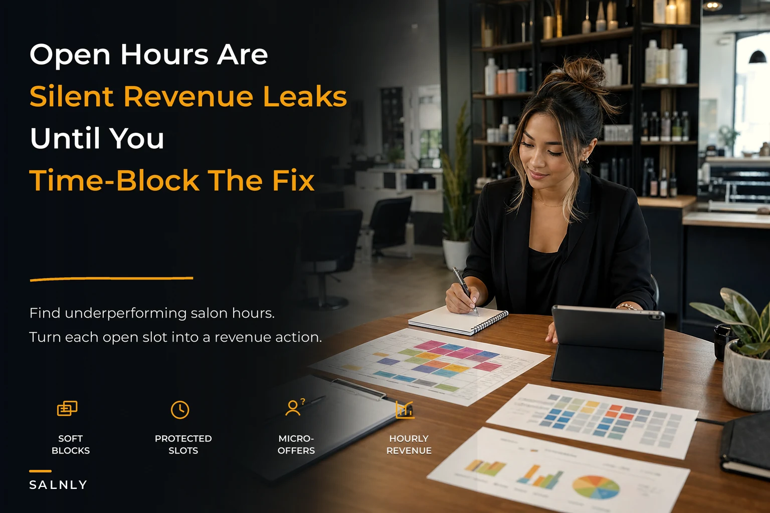 Time‑block revenue optimization: an hourly system to surface underperforming hours and boost revenue per open hour