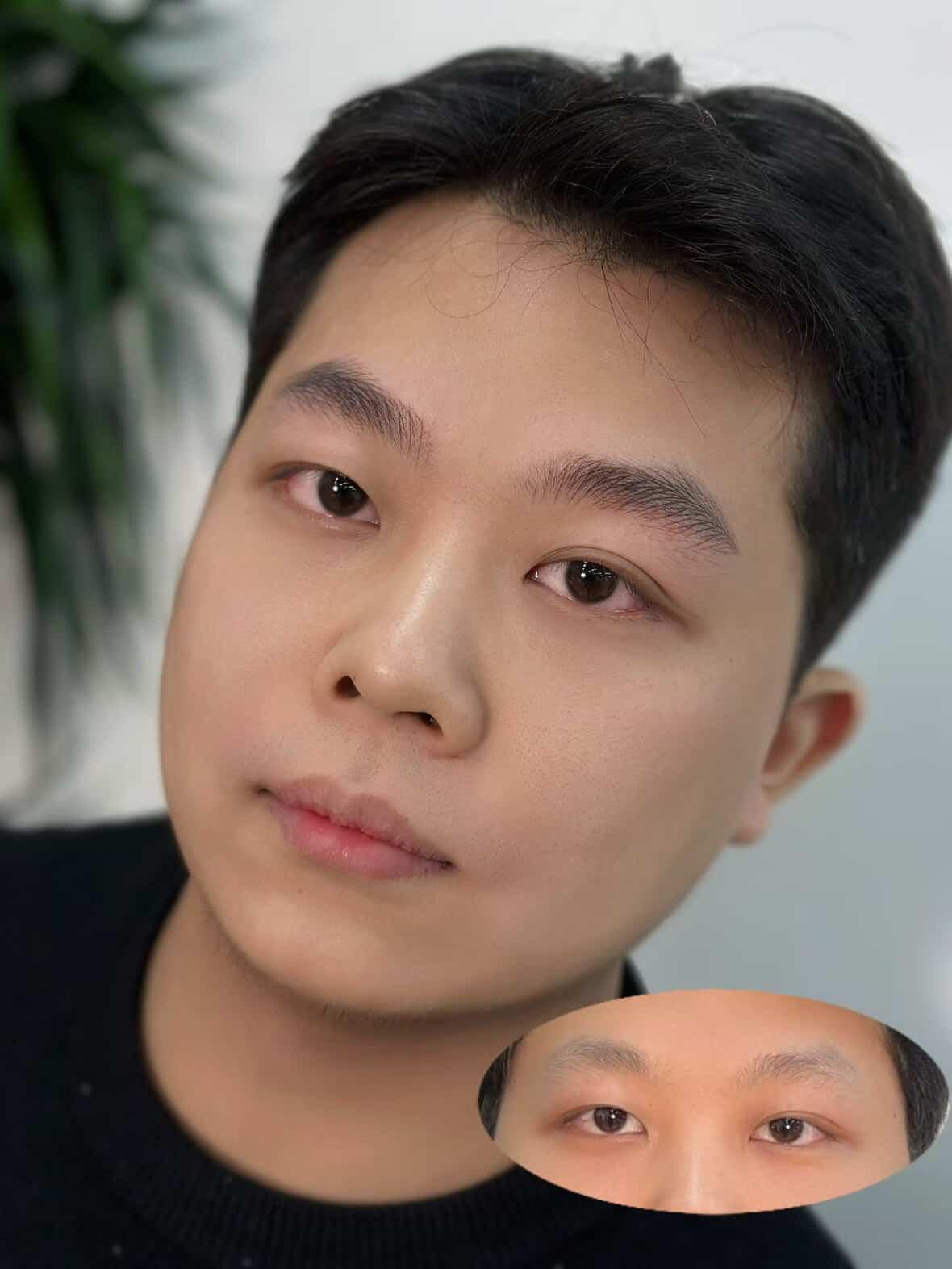 男仕免麻野生眉