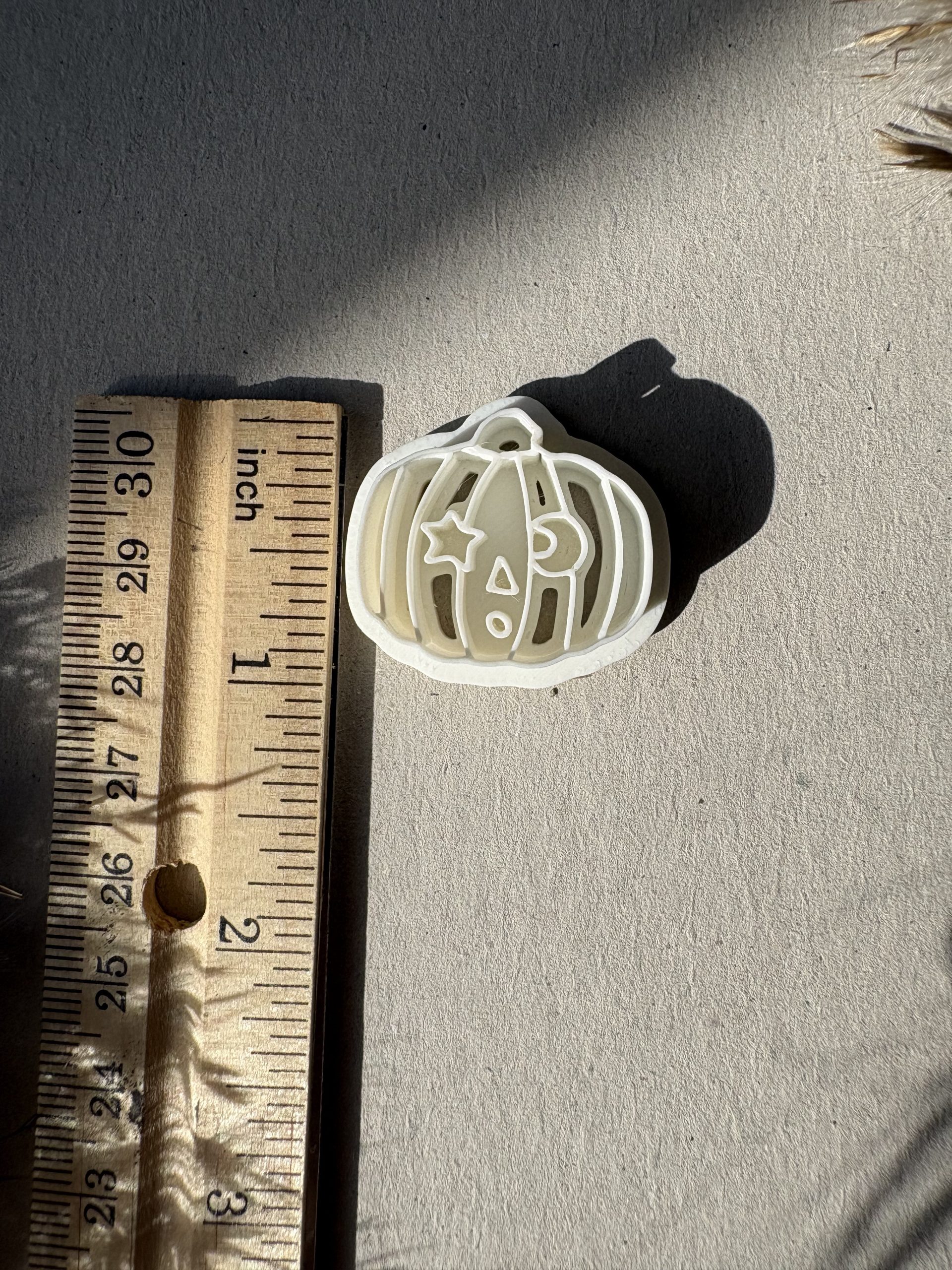 Star-Eyed Pumpkin Polymer Clay Cutter Tool image 4