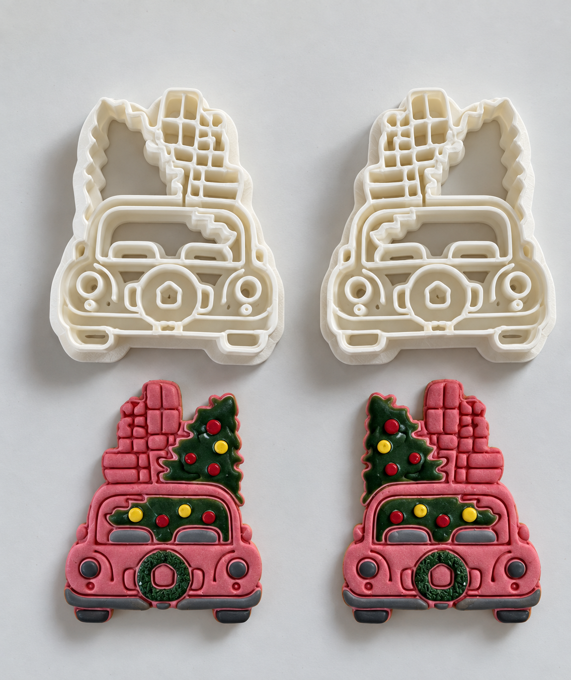 Christmas Car Polymer Clay Cutter Tool