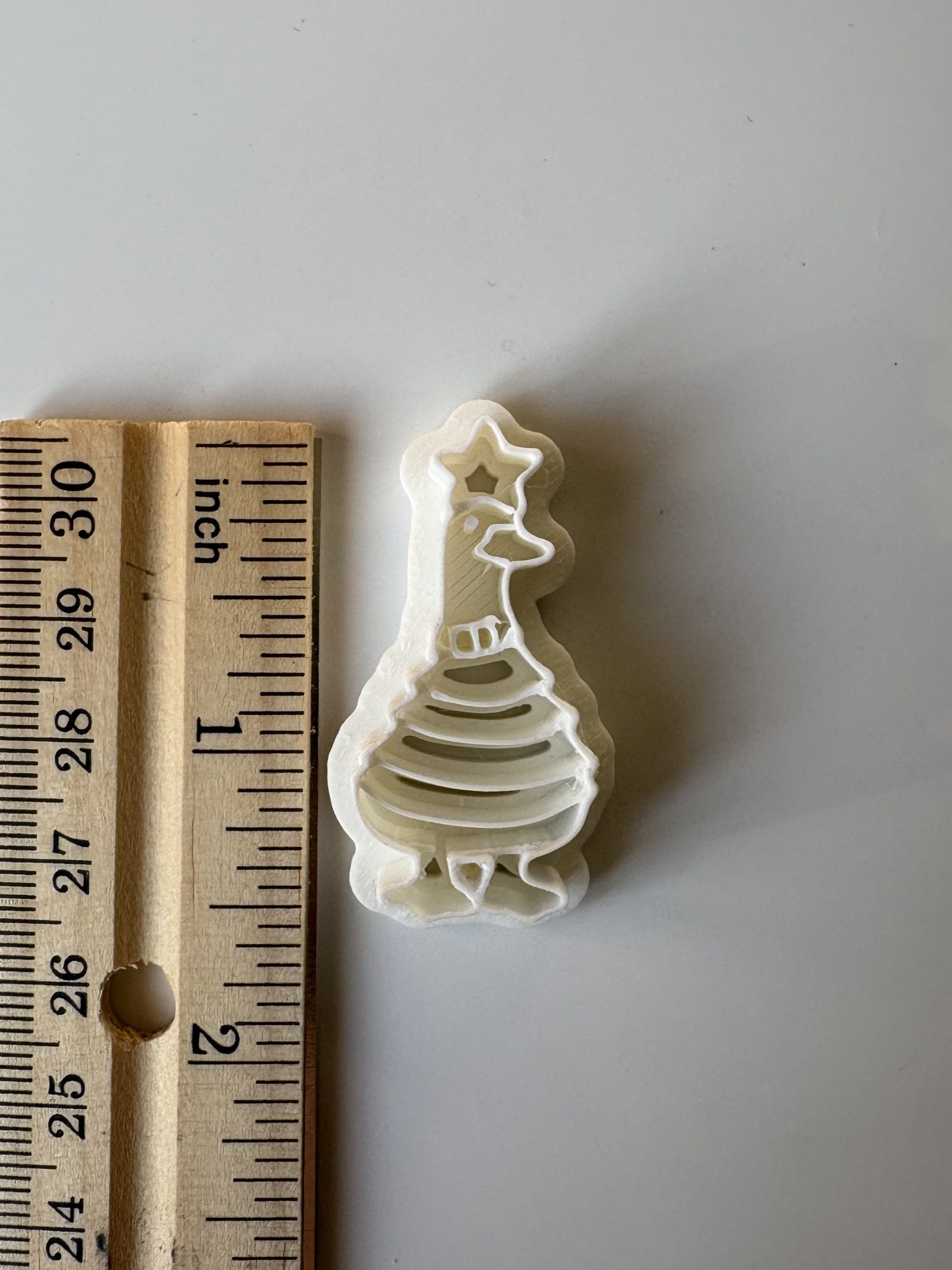 Christmas Geese Polymer Clay Cutter Tool image 2