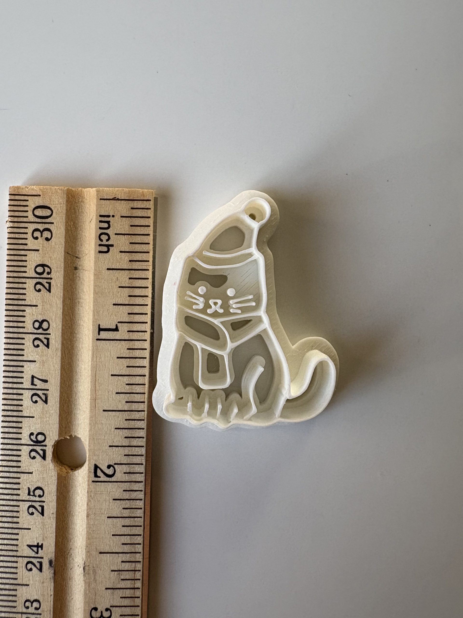 Santa Hat Cat Polymer Clay Cutter Tool image 4
