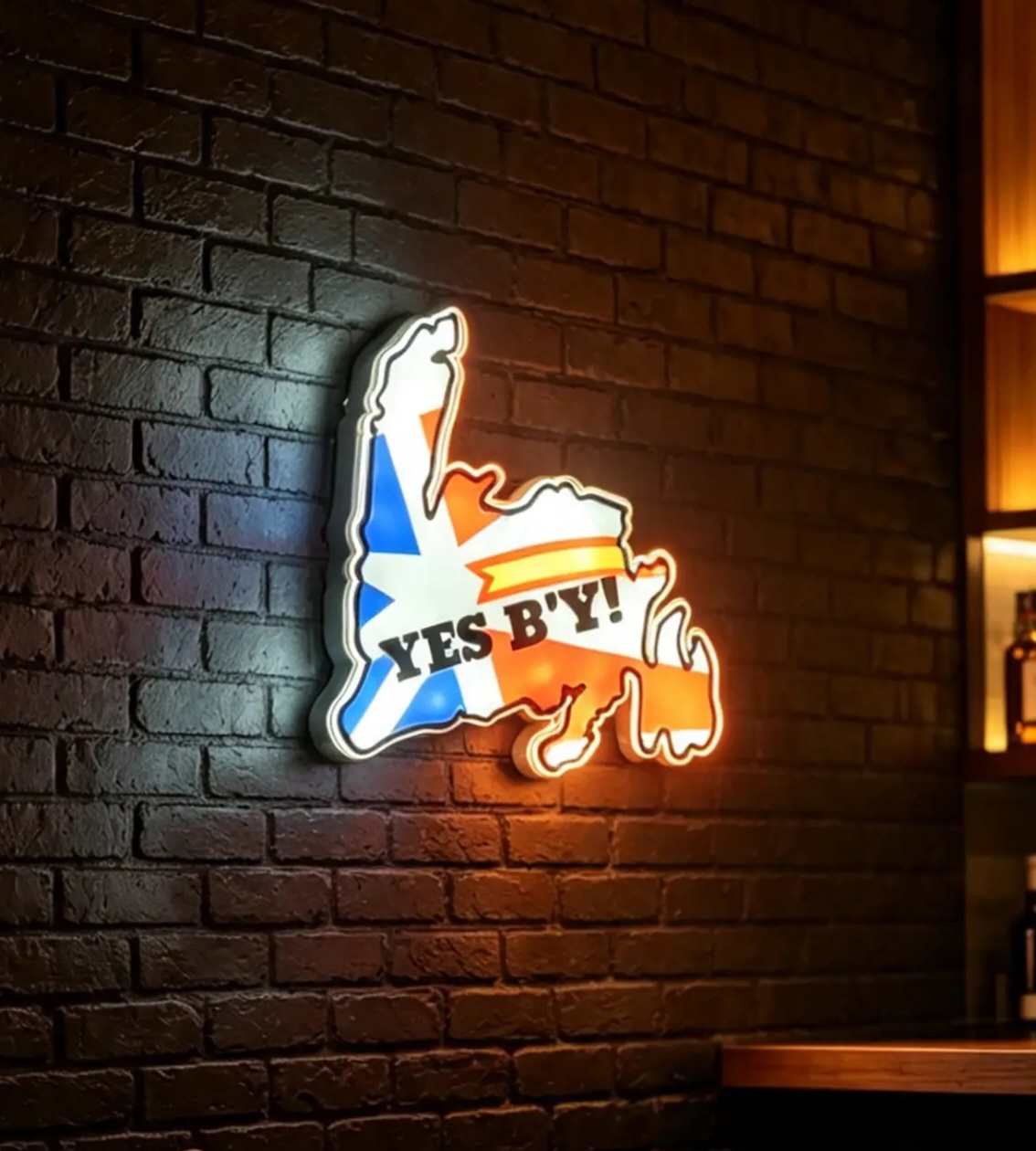 Newfoundland map lightbox