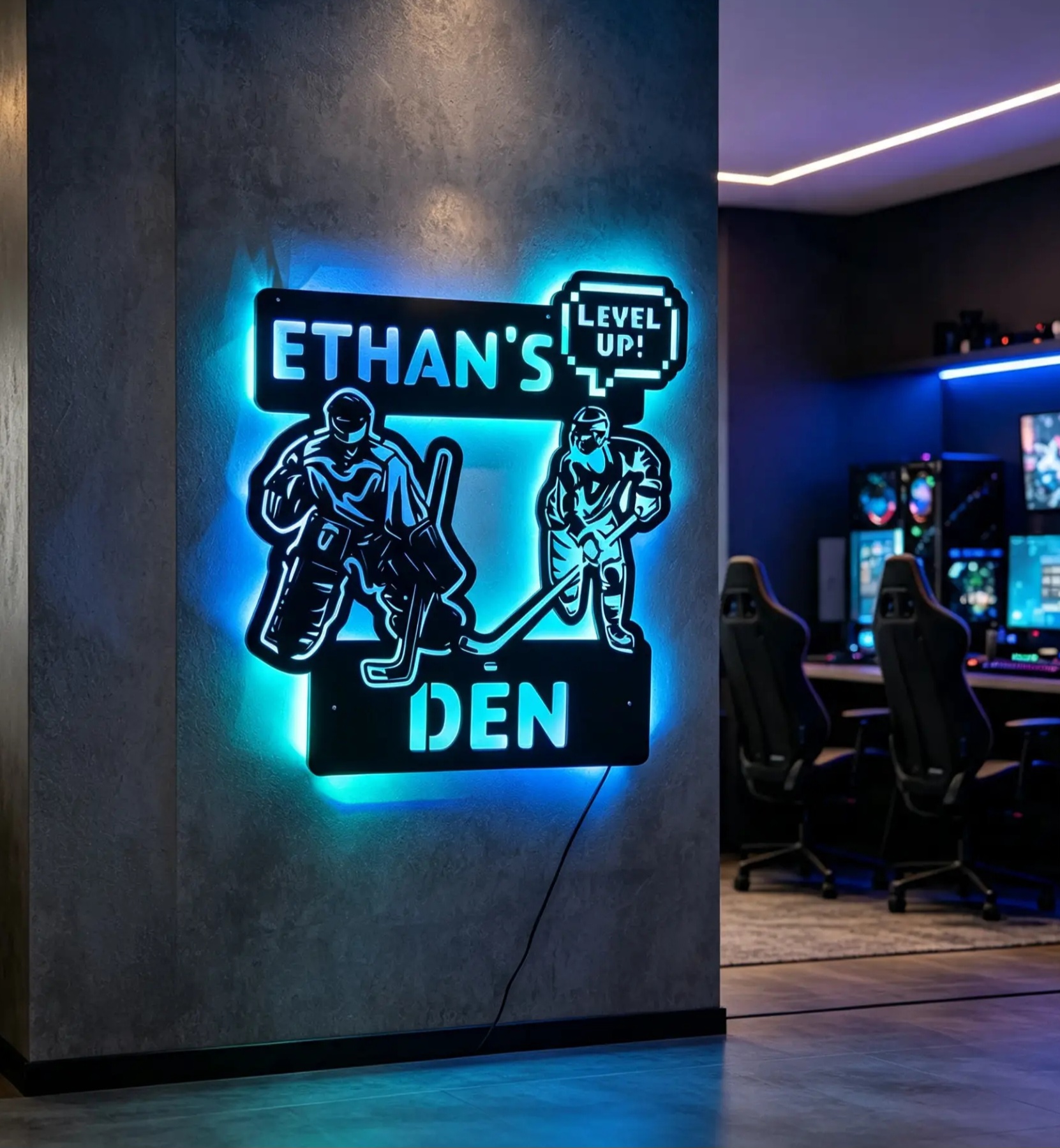 Custom cutout signs with backlight image 4