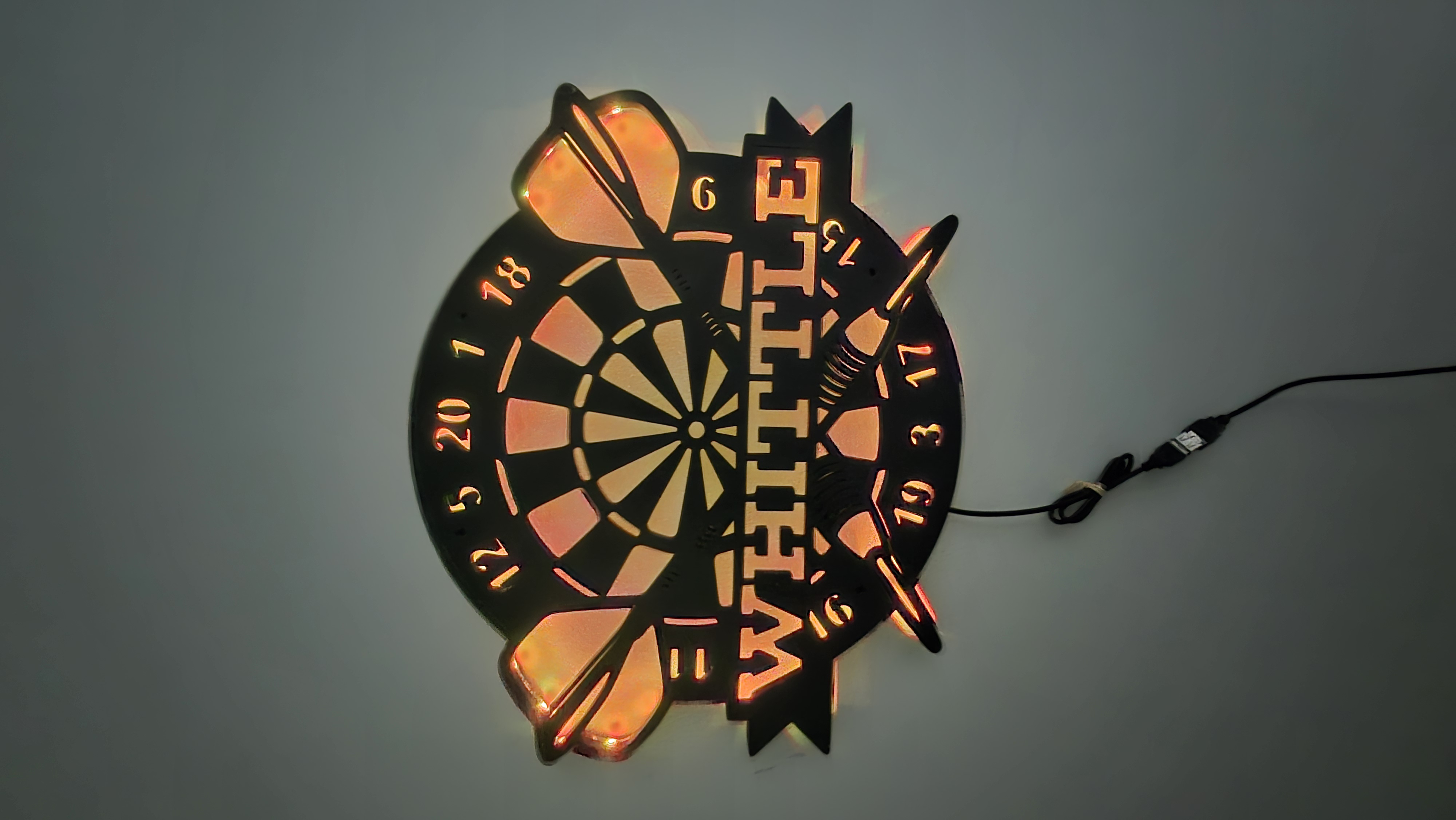Custom cutout signs with backlight image 6