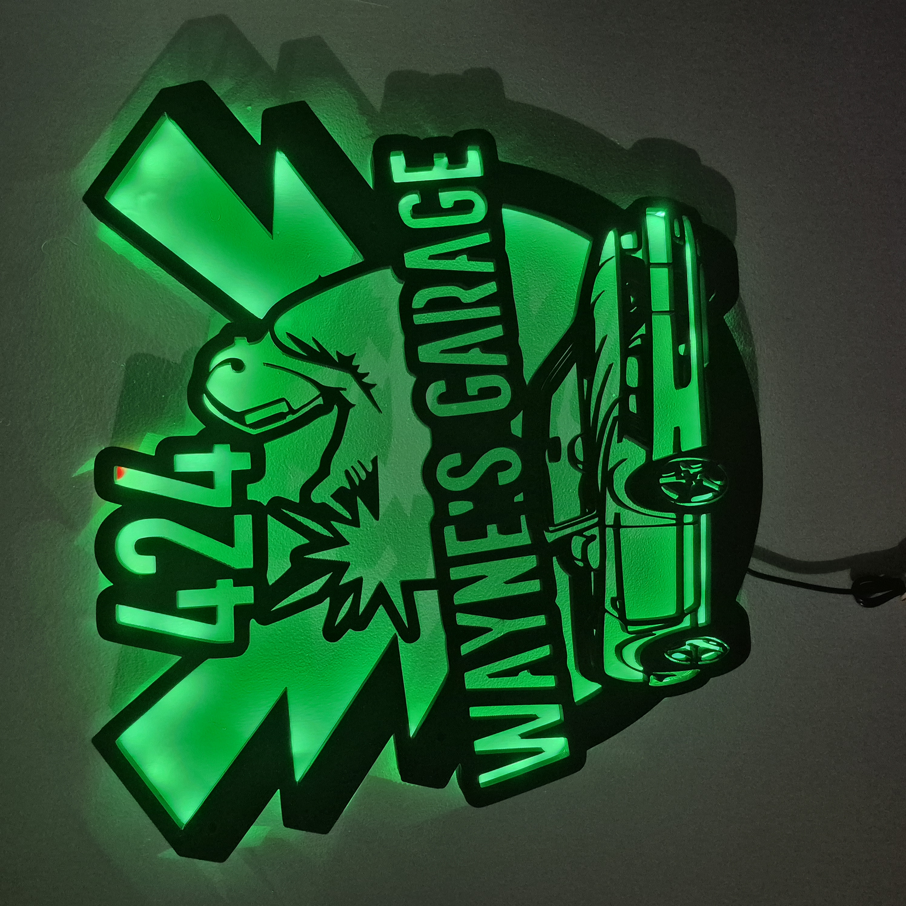 Custom cutout signs with backlight image 8