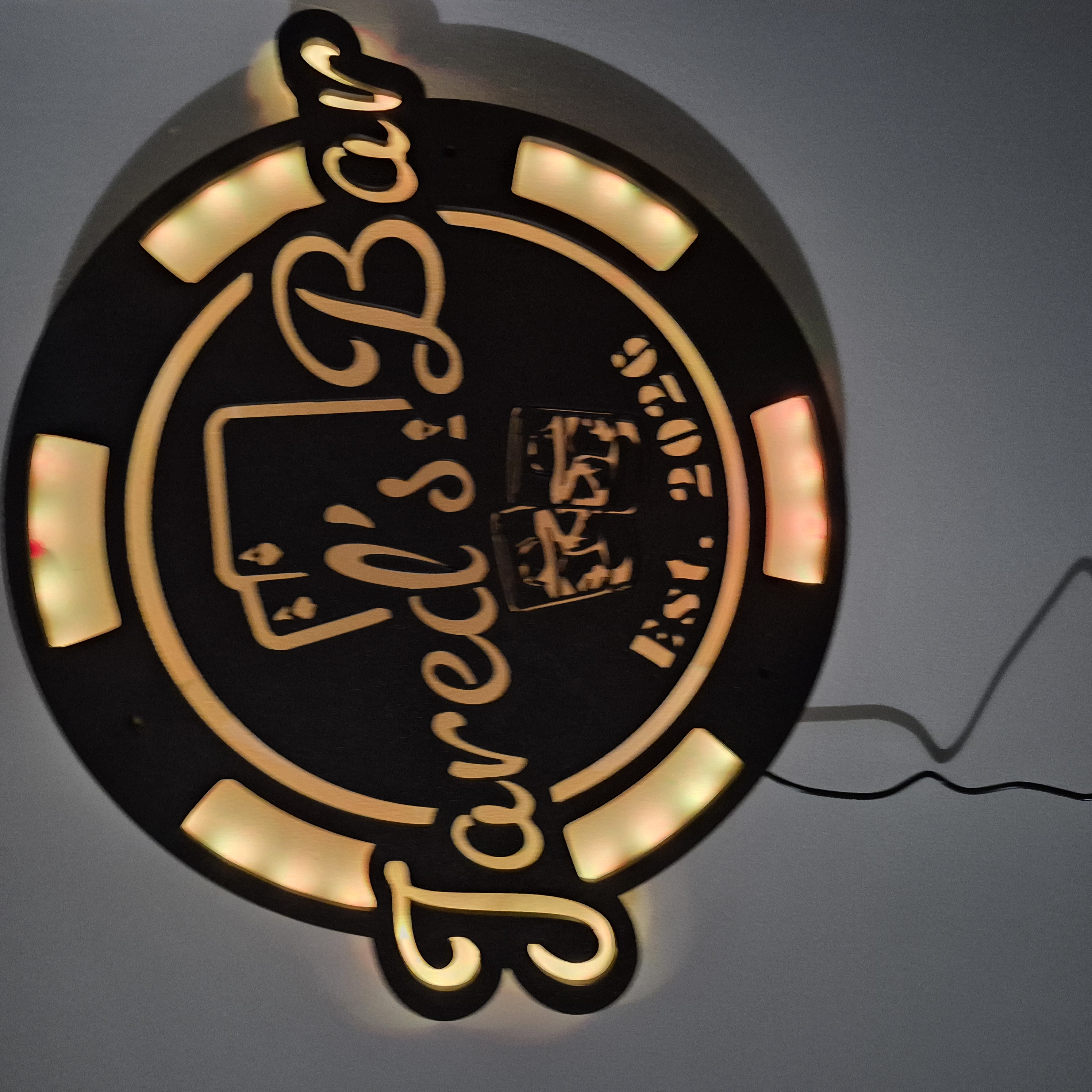 Custom cutout signs with backlight image 9