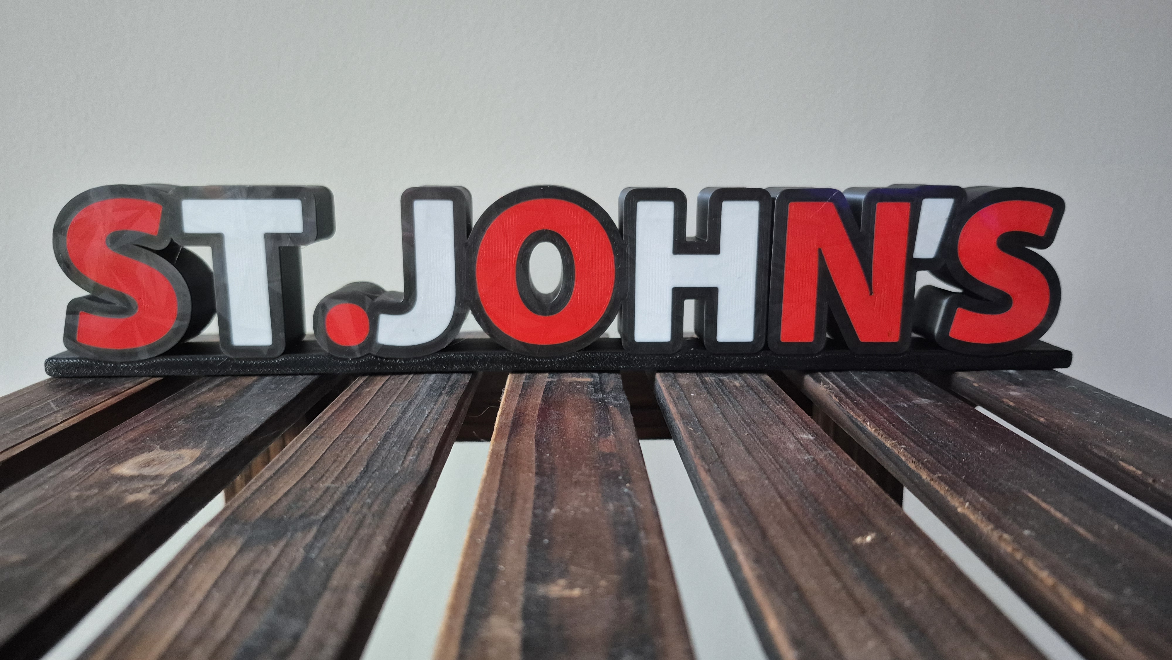 St.John's desktop sign image 2
