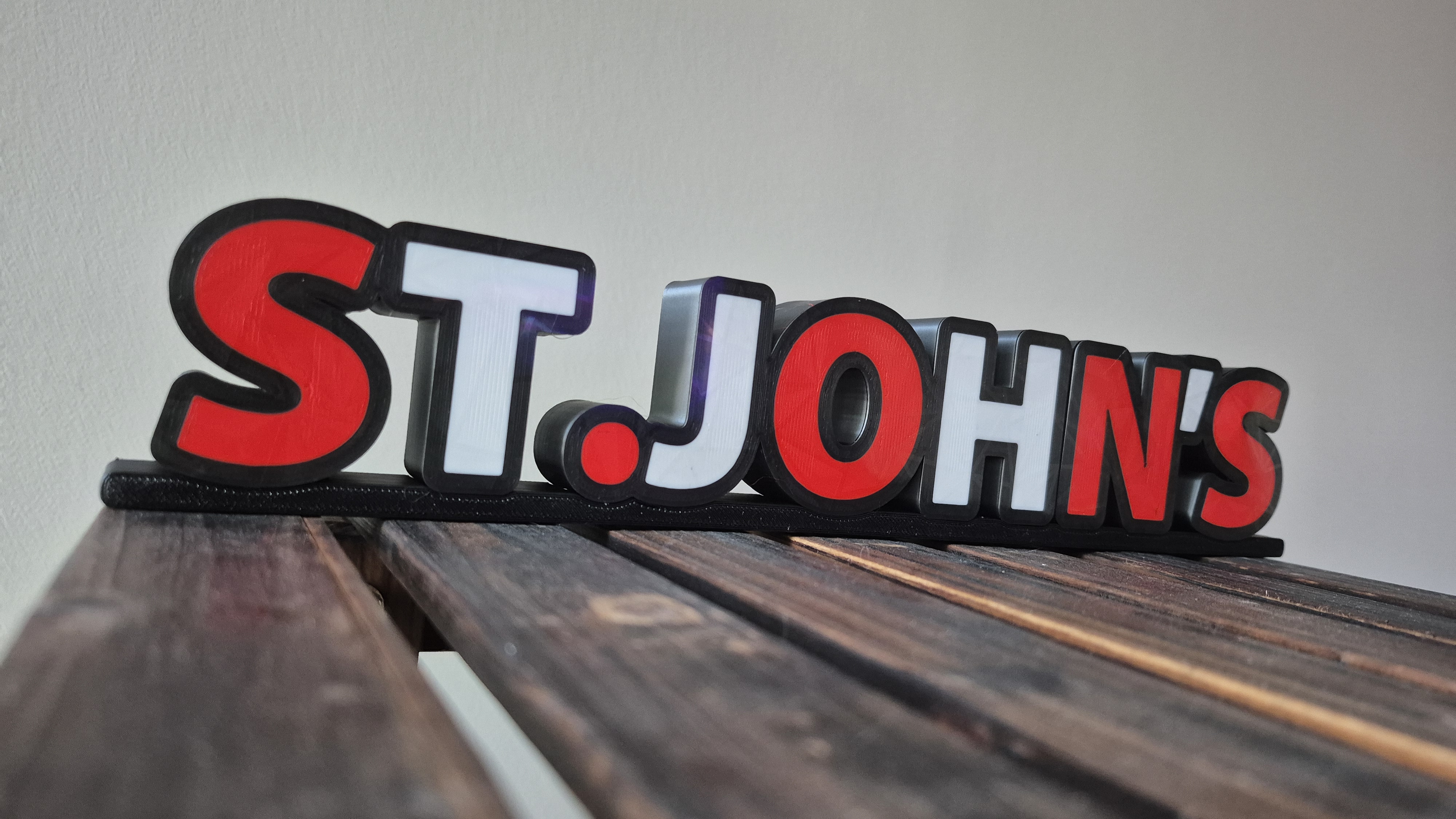 St.John's desktop sign image 4