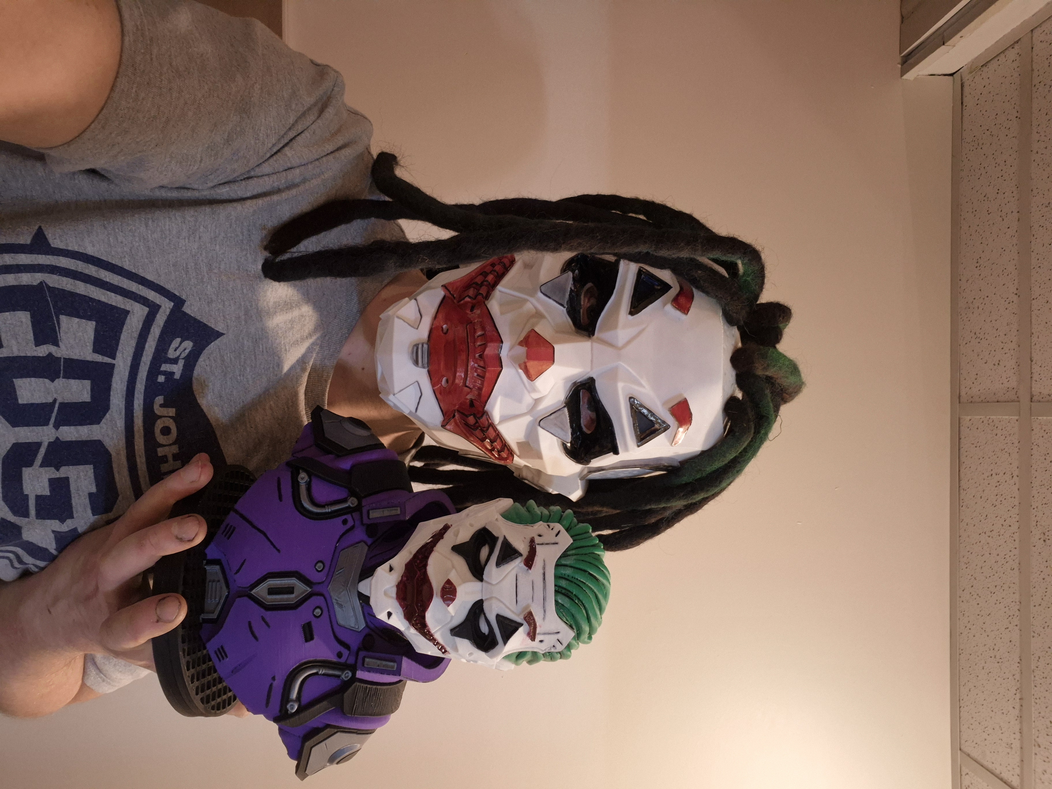 Cyber Joker bust image 6
