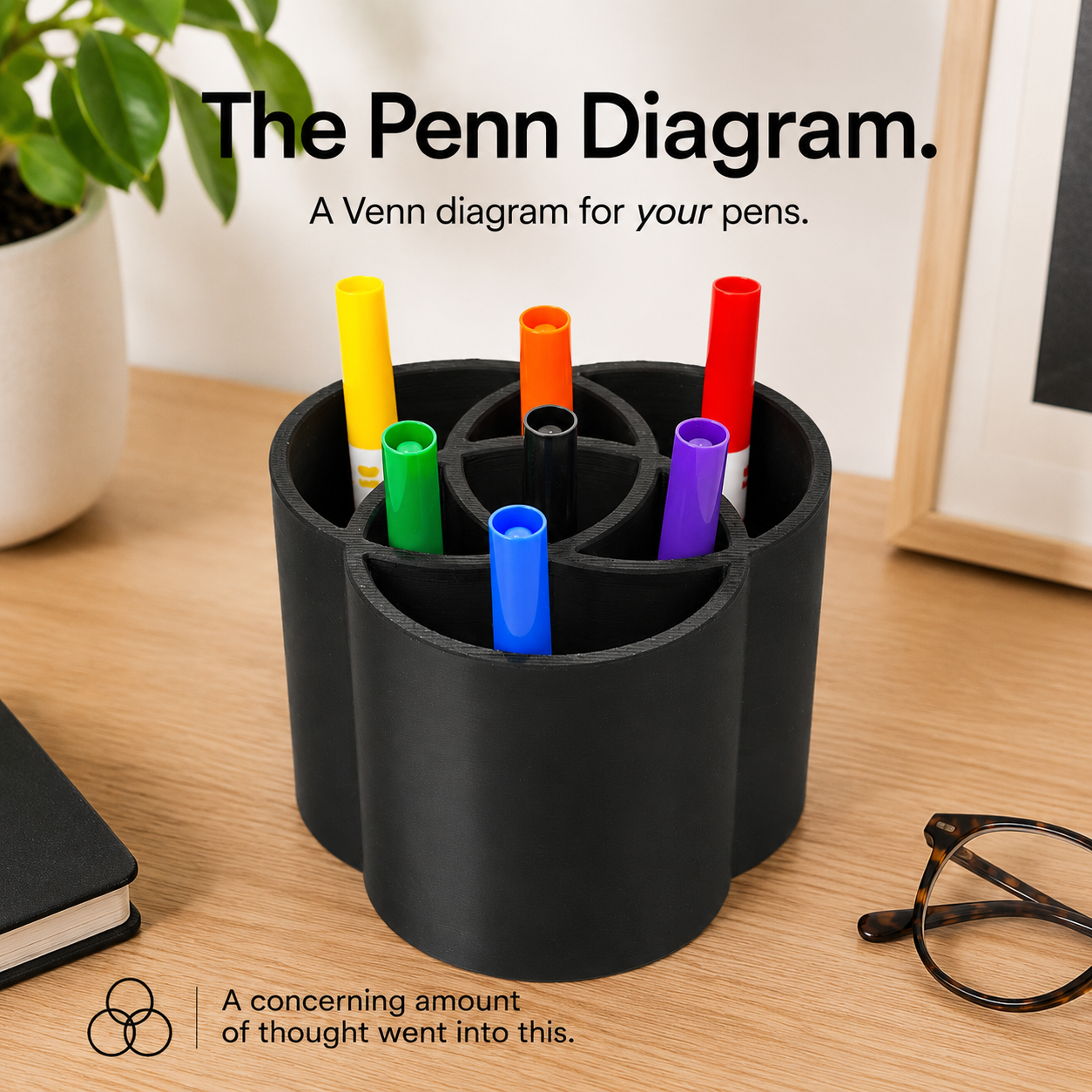 Desk Organizer - The Penn Diagram