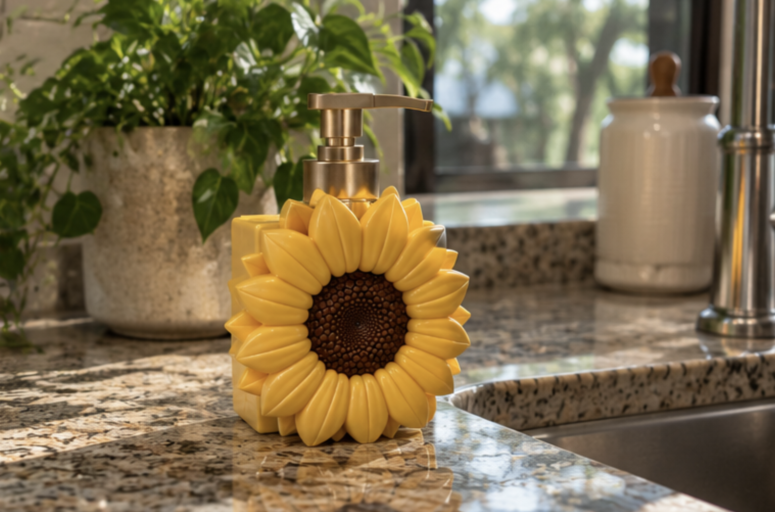 Sunflower Soap Holder - For Bath & Body Works Hand Soap