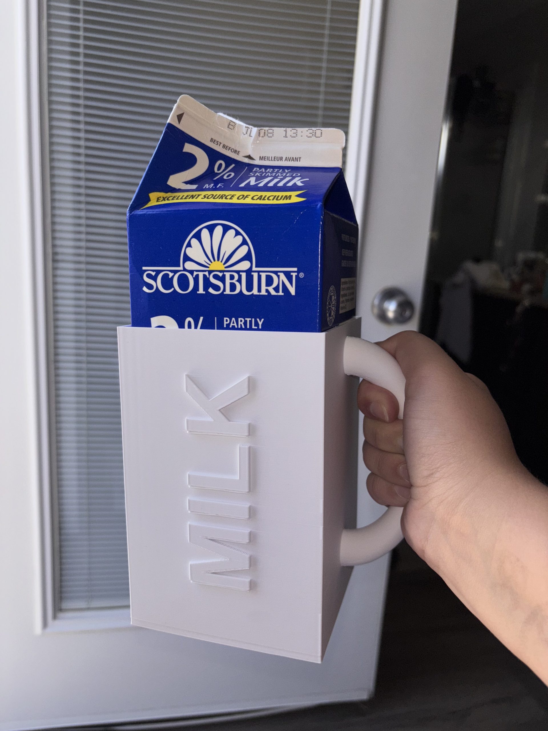 Classic 2L Milk Carton Holder – Inspired by the Original Central Dairies Holder cover image