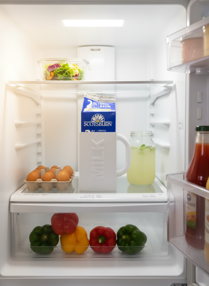 Classic 2L Milk Carton Holder – Inspired by the Original Central Dairies Holder image 4